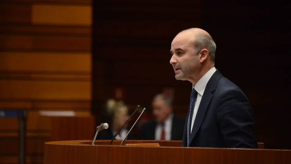 David Castaño, portavoz de Cs en las Cortes