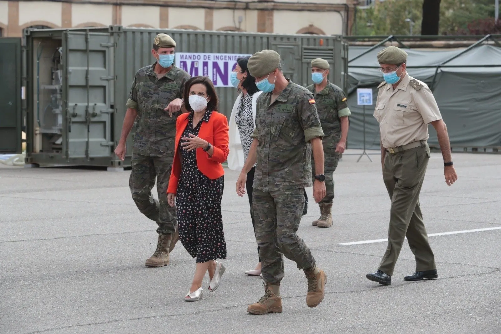 La ministra de Defensa, Margarita Robles