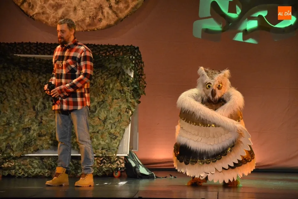 Foto 7 - Teatro At&oacute;pico homenajea en medio del bosque a F&eacute;lix Rodr&iacute;guez de la Fuente  