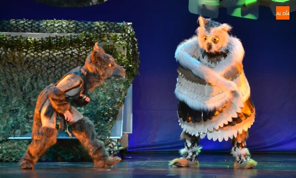 Foto 5 - Teatro At&oacute;pico homenajea en medio del bosque a F&eacute;lix Rodr&iacute;guez de la Fuente  