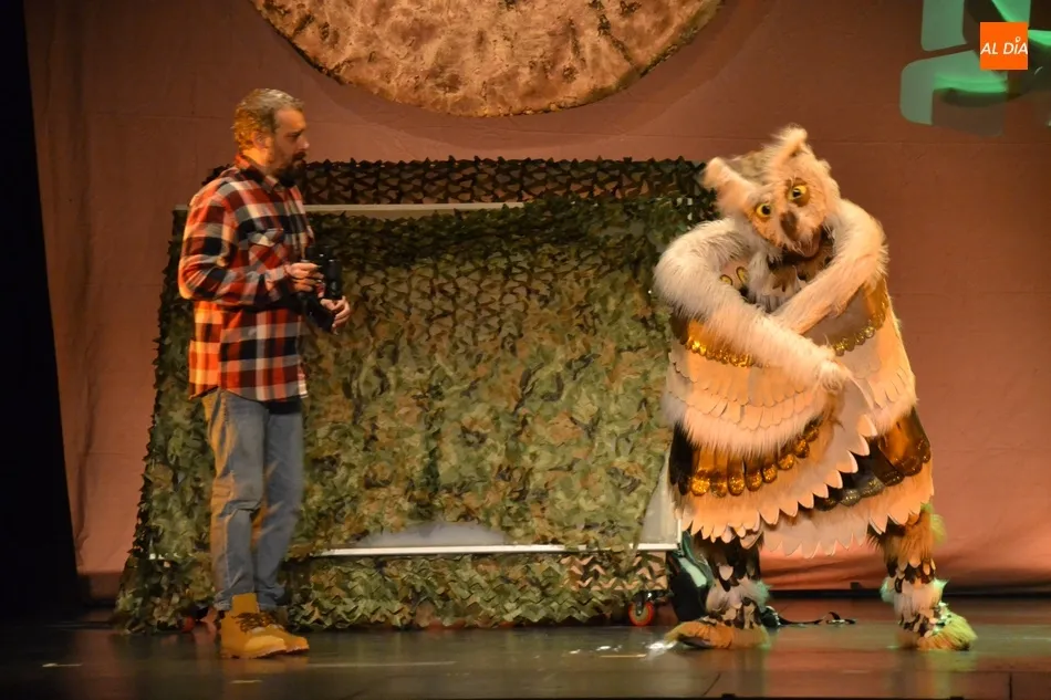 Foto 6 - Teatro At&oacute;pico homenajea en medio del bosque a F&eacute;lix Rodr&iacute;guez de la Fuente  