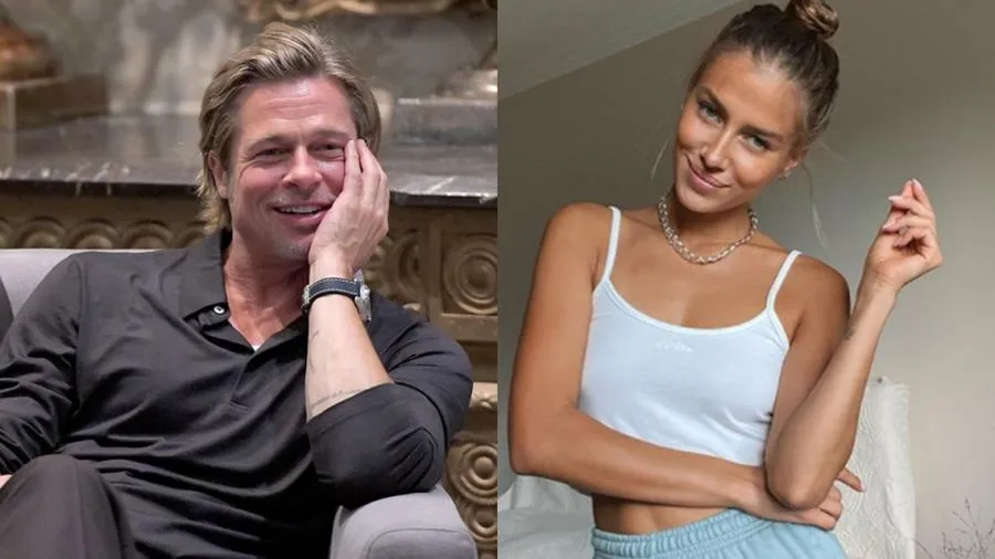 Brad Pitt y la modelo Nicole Poturalski