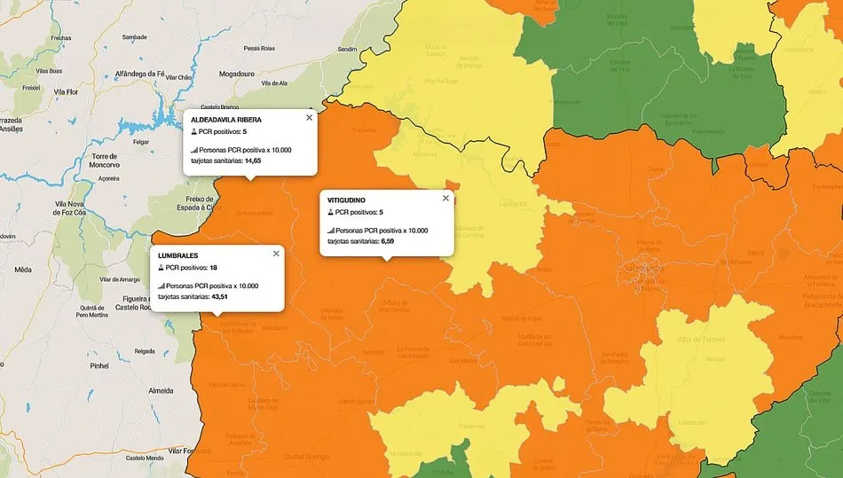 El brote de la ZBS de Lumbrales arroja dioez positivos más y se espera el resultado de PCRs realizadas a cerca de medio centenar de personas que mantuvieron contactos con infectados