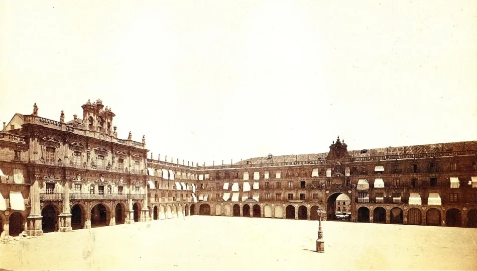 Foto 2 - La primera fotograf&iacute;a de la Plaza Mayor (1853)