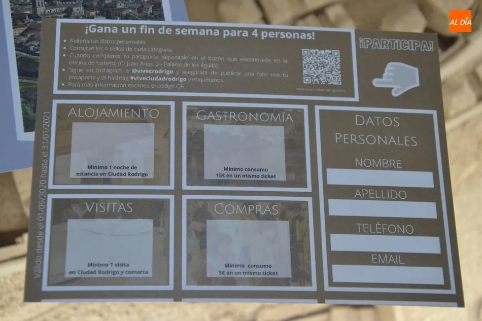 Foto 2 - Entra en funcionamiento el &lsquo;Pasaporte tur&iacute;stico&rsquo; de Ciudad Rodrigo  