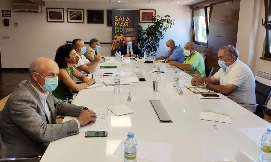 Reunión del Consejo Agrario Regional en el recinto ferial de la Diputación, en Salamanca. Foto EP