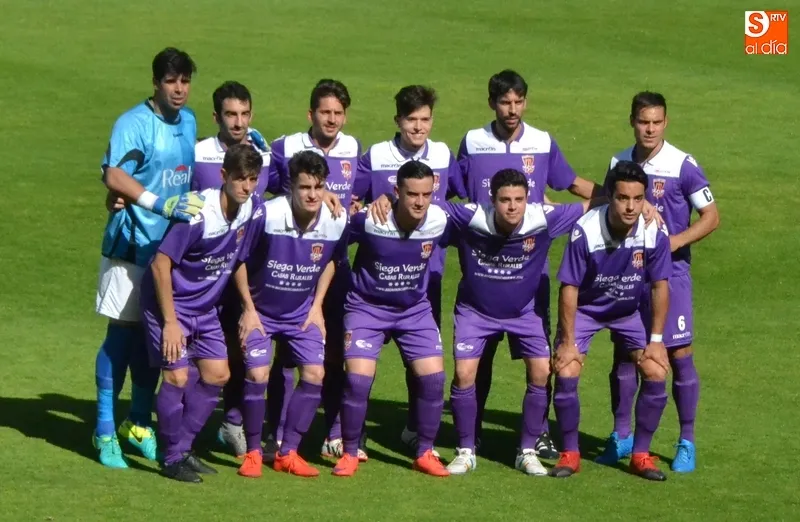 Once con el que saltó el Ciudad Rodrigo al Helmántico en su anterior visita