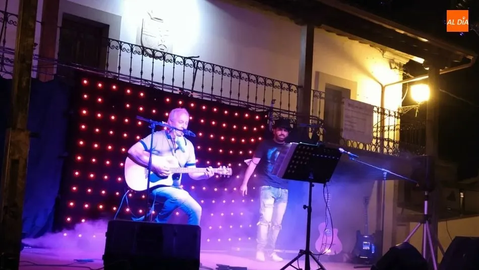 Una de las actuaciones del Programa Cultural que se ha celebrado en agosto con todas las medidas de seguridad / E. Corredera