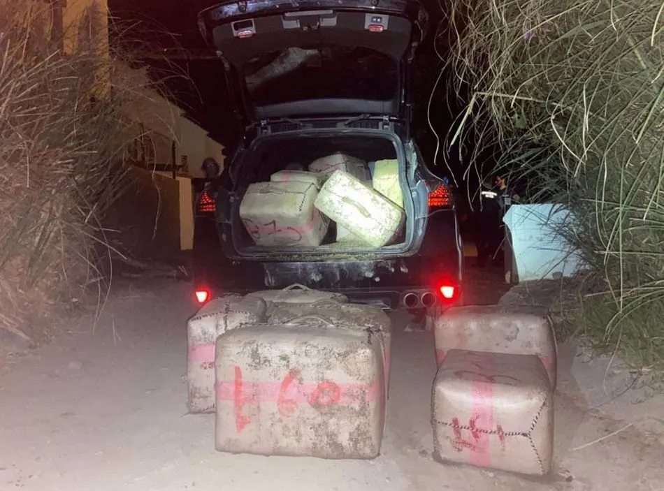 Droga intervenida en una operación de la Guardia Civil en Estepona - GUARDIA CIVIL