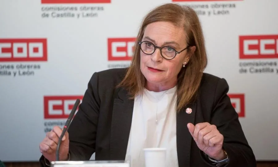Elena Calderón García, secretaria General de la Federación de Enseñanza de CCOO en CyL