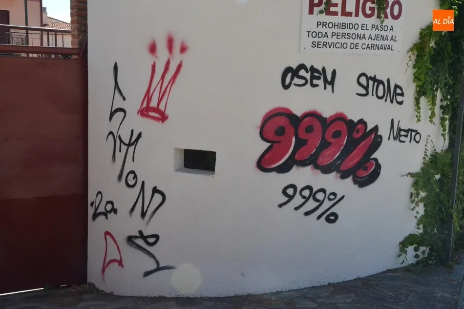Foto 5 - Los toriles de San Pelayo sufren un ataque grafitero  