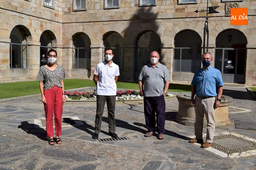Alba Lubeiro, Pablo Miñambres, Manuel Briñón y José Luis Munilla / Pedro Zaballos