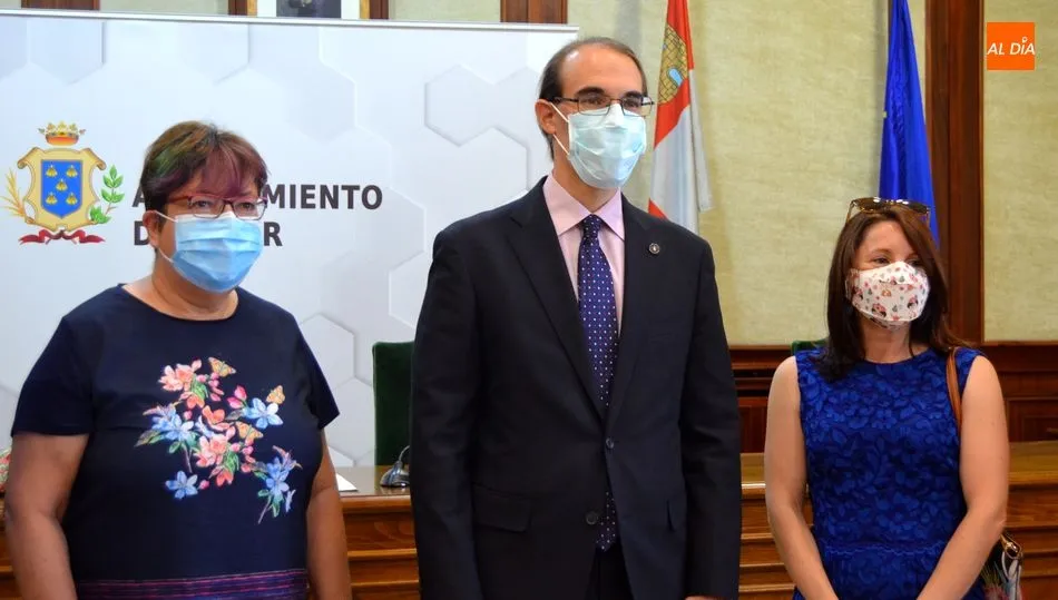 Acto de entrega del Premio Ciudad de Béjar a Marcos Sala