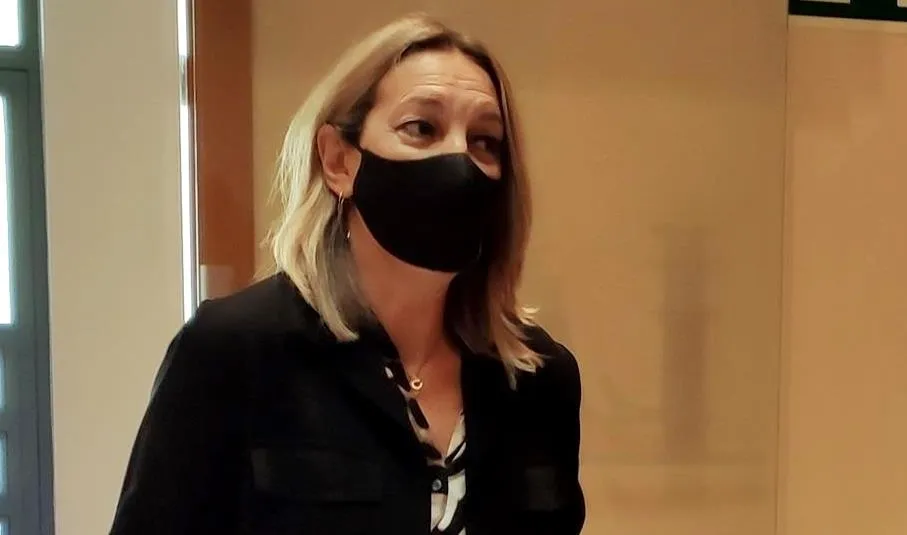 La directora general de Turismo de la Junta de Castilla y León, Estrella Torrecilla, en Salamanca. Foto EP