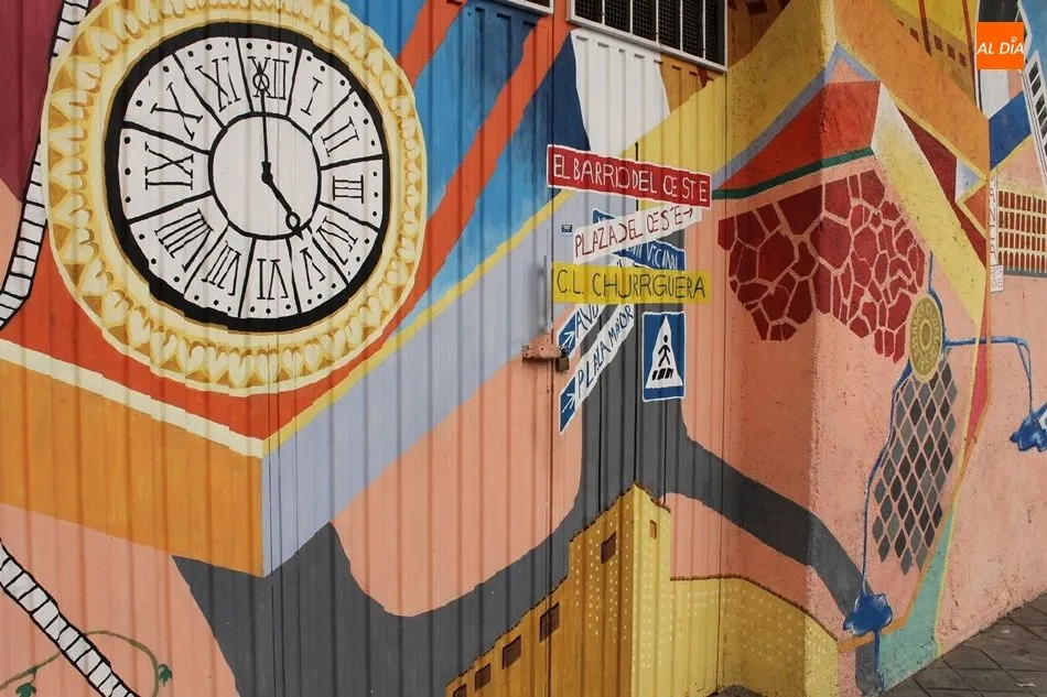 Arte urbano en el Barrio del Oeste