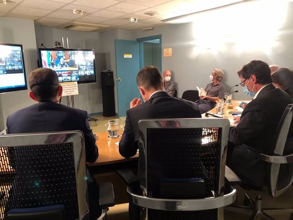 Consejo Interterritorial del sistema Nacional de Salud (SNS) celebrado este miércoles. Foto: EP