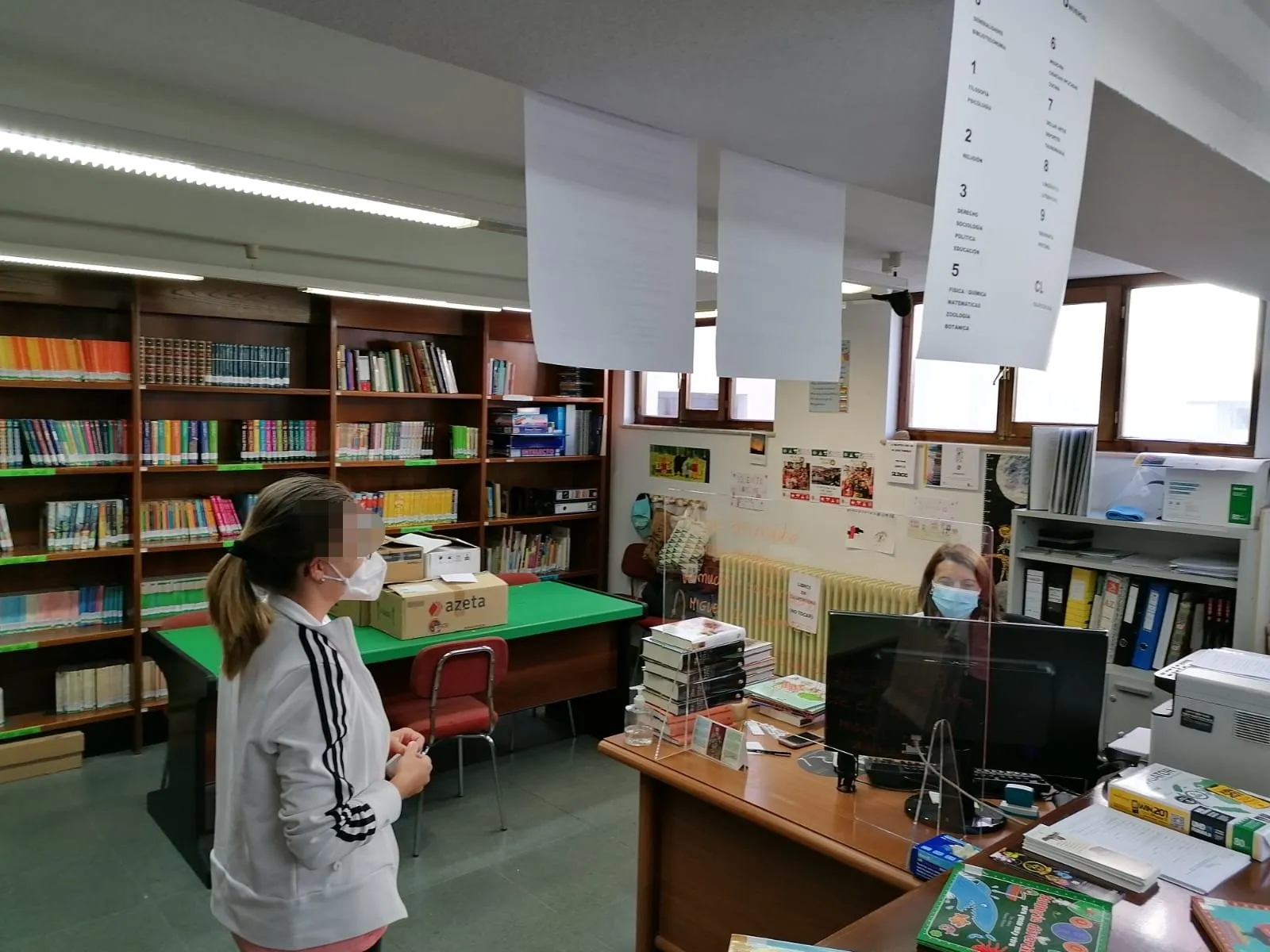 La biblioteca municipal recupera hoy su horario habitual