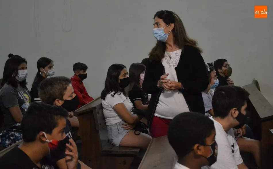 Foto 8 - Los nuevos alumnos de 1&ordm; de la ESO del Fray Diego se adentran por 1&ordf; vez en su nueva casa  