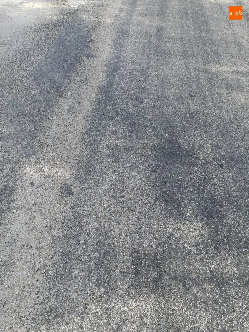 Foto 4 - Quejas por el estado del tramo de carretera DSA-550 entre Villarmuerto y el cruce...