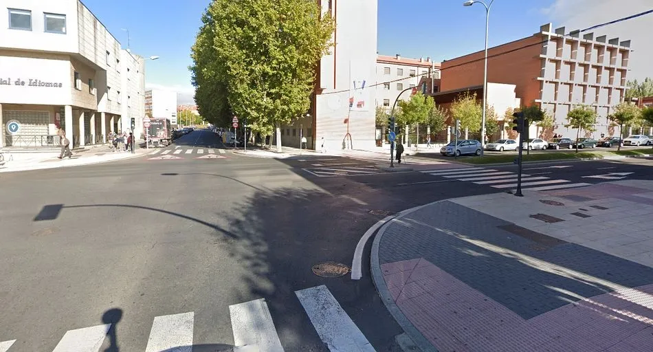 Lugar donde se produjo la colisión - Google Maps