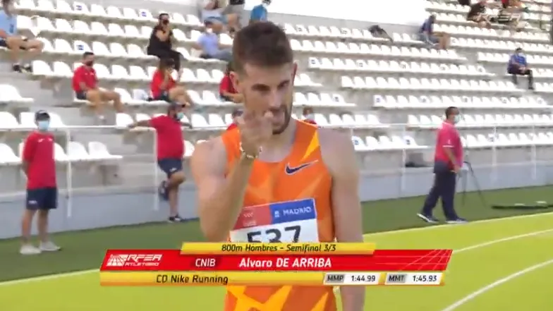 Foto 2 - &Aacute;lvaro de Arriba gana con comodidad su semifinal del Campeonato de Espa&ntilde;a  