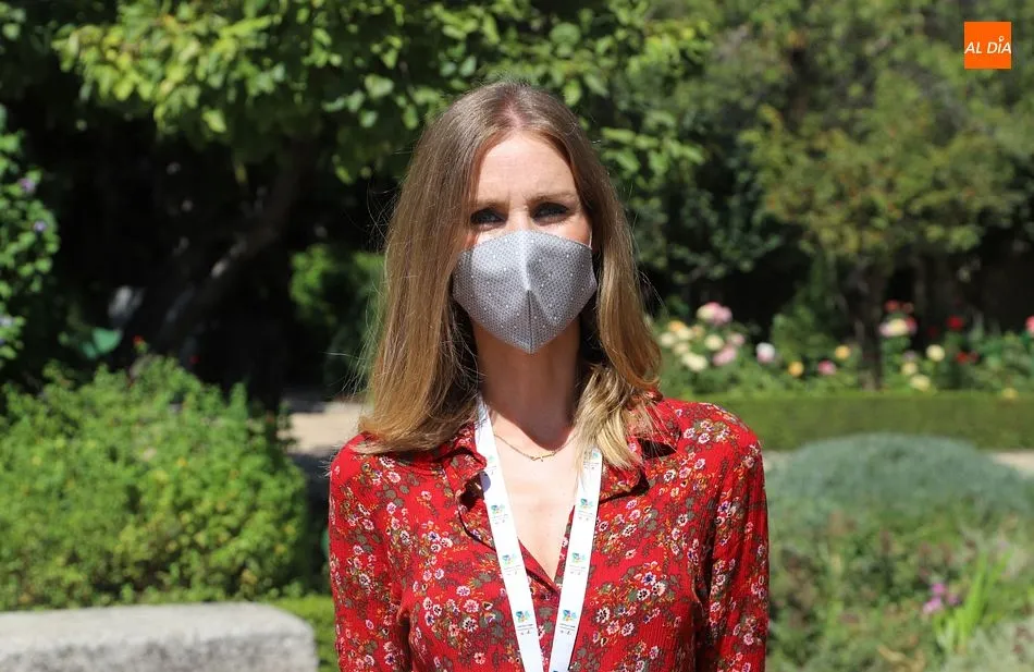 Eneida Pérez, presidenta de la Asociación Visitas Plaza. Fotos: Lydia González