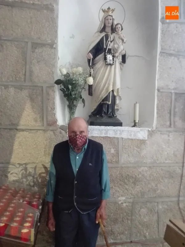 Foto 3 - Los hermanos Marcos y Gloria Martin Nieto, mayordomos de la Virgen del Carmen  