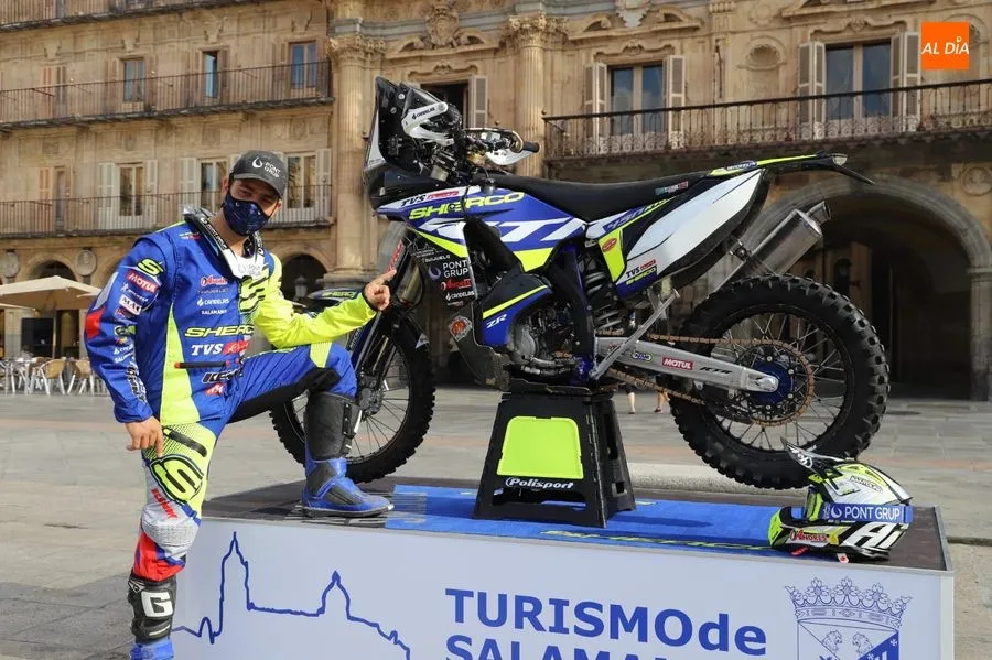 Foto 5 - Lorenzo Santolino promocinar&aacute;&nbsp; &lsquo;Turismo de Salamanca&rsquo; en su tercer asalto al Dakar