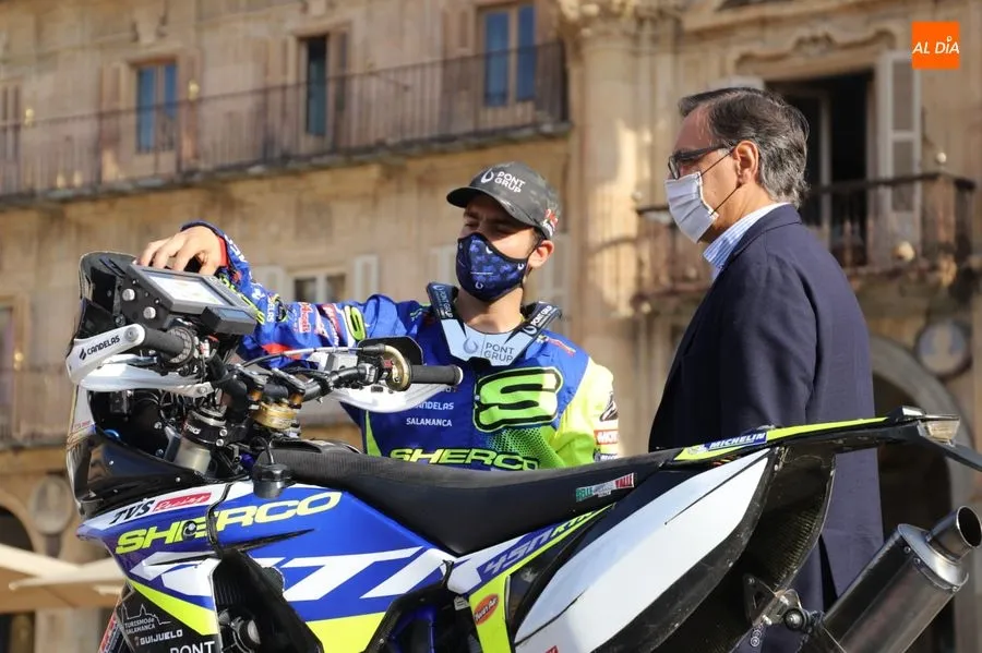 Foto 4 - Lorenzo Santolino promocinar&aacute;&nbsp; &lsquo;Turismo de Salamanca&rsquo; en su tercer asalto al Dakar
