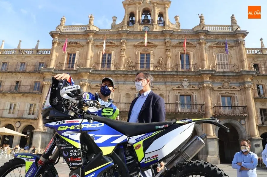 Foto 3 - Lorenzo Santolino promocinar&aacute;&nbsp; &lsquo;Turismo de Salamanca&rsquo; en su tercer asalto al Dakar