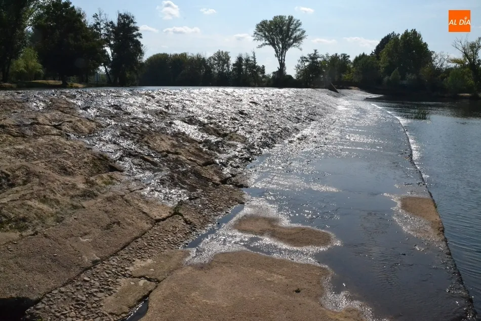 El Río Águeda encara el final del verano con su menor caudal desde el mes de diciembre  