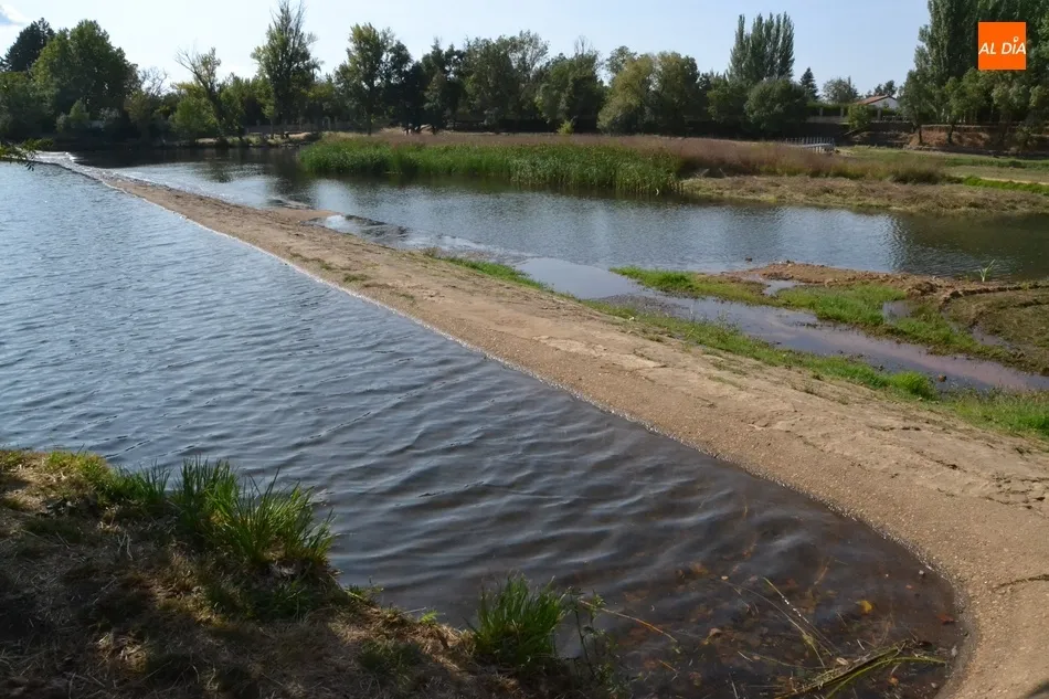 Foto 4 - El R&iacute;o &Aacute;gueda encara el final del verano con su menor caudal desde el mes de diciembre  