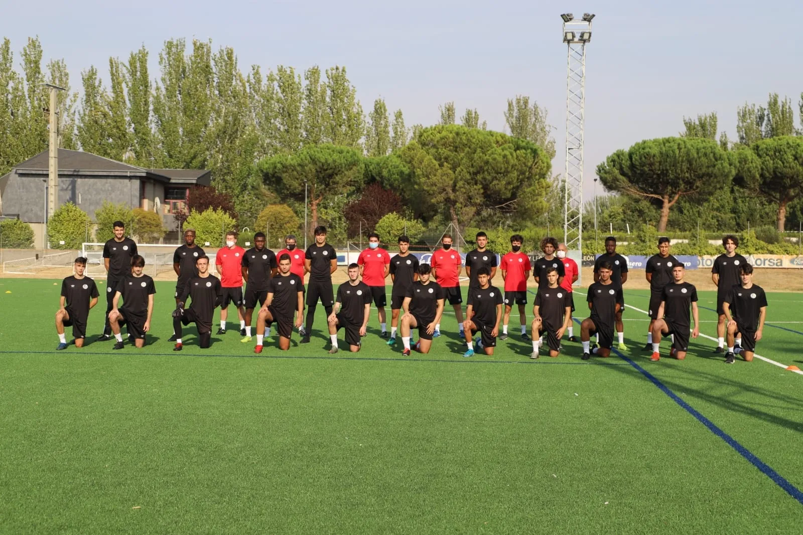 Imagen de la plantilla del filial del Salamanca UDS