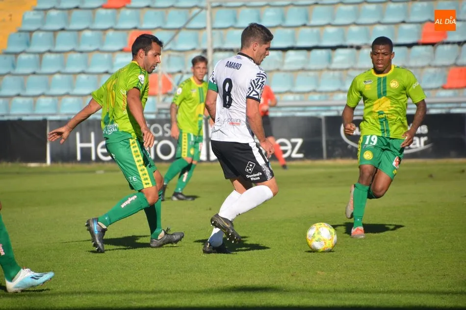 Acción del derbi del curso pasado en el Helmántico