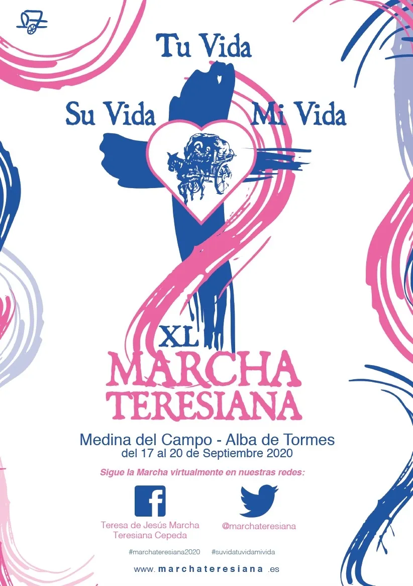 Foto 3 - La XL Marcha Teresiana entra ma&ntilde;ana en la provincia por Cantalapiedra de forma virtual