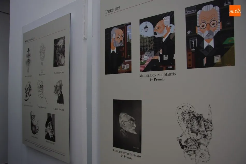 Foto 4 - Vitigudino inicia el ciclo de exposiciones durante la pandemia con la figura de Unamuno  