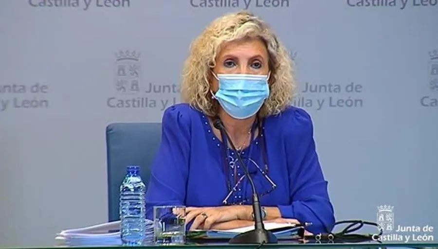 Rueda de prensa de Verónica Casado, consejera de Sanidad de Castilla y Léon