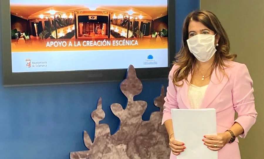 María Victoria Bermejo, concejala de Cultura del Ayuntamiento de Salamanca