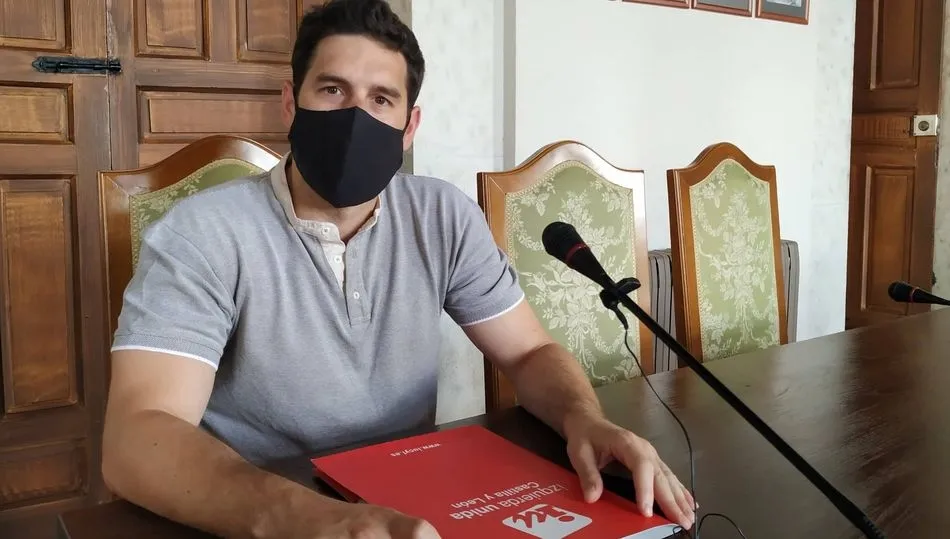 Miguel Rodero, portavoz de Izquierda Unida en Candelario