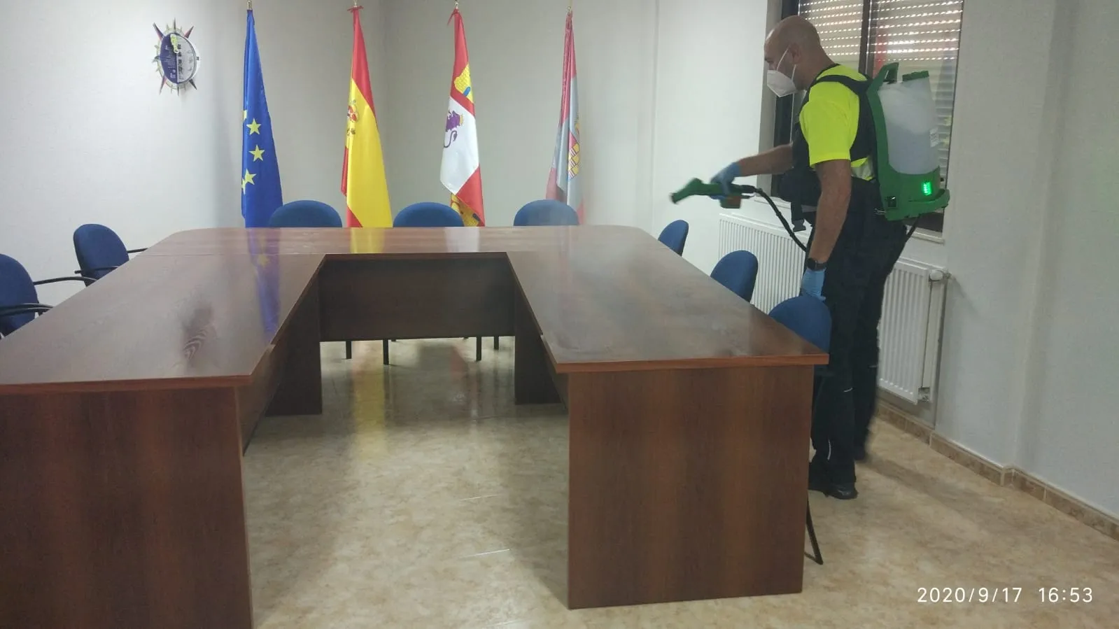 Foto 5 - Tratamiento diferente al tradicional en las instalaciones municipales de Villoruela