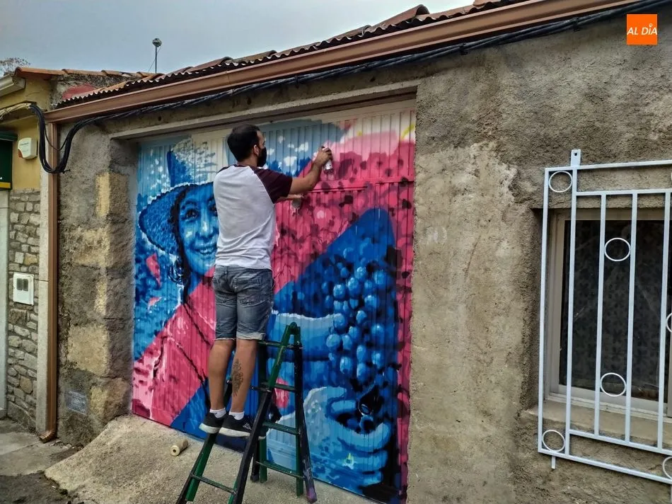 Foto 7 - El artista Eneko Azpiroz pone el broche a la cuarta edici&oacute;n de EnPere&ntilde;Arte  