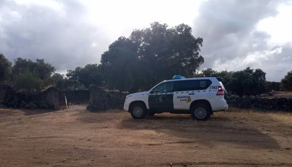 Finca donde buscan el cuerpo de Manuela Chavero. Foto: EP