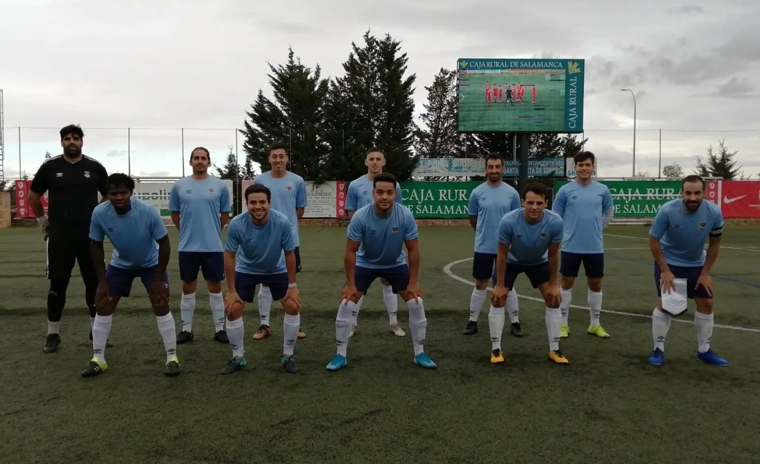 El Ciudad Rodrigo CF logra su 1º triunfo en un ‘partido de entrenamiento’ ante la UD Santa...