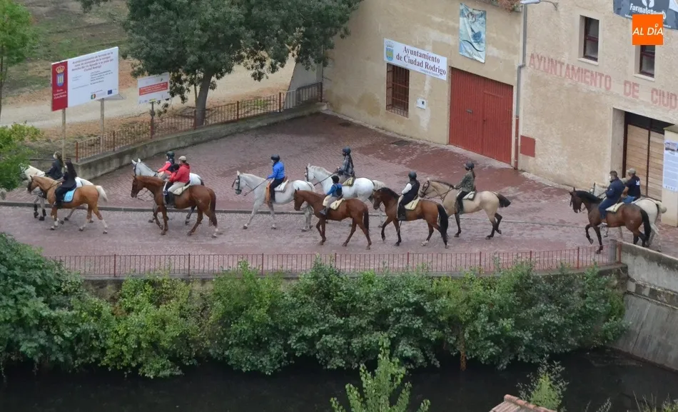 Foto 4 - Un grupo de 24 equinos evocan con la Ruta de Wellington el esp&iacute;ritu de la suspendida Feria del...