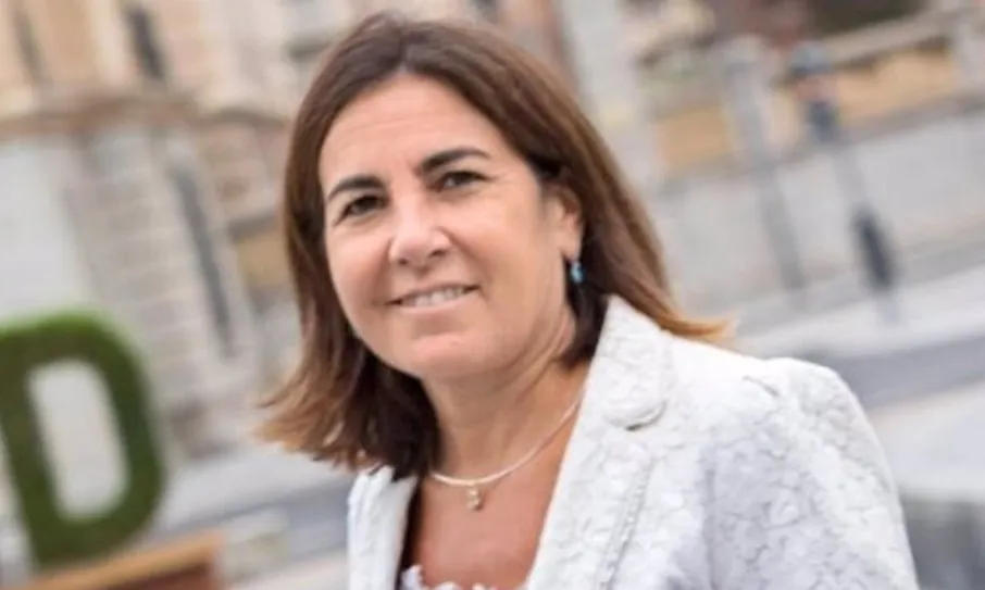 La consejera delegada de Telefónica España, María Jesús Almanzor, en su presentación en Valladolid. Foto TELEFÓNICA