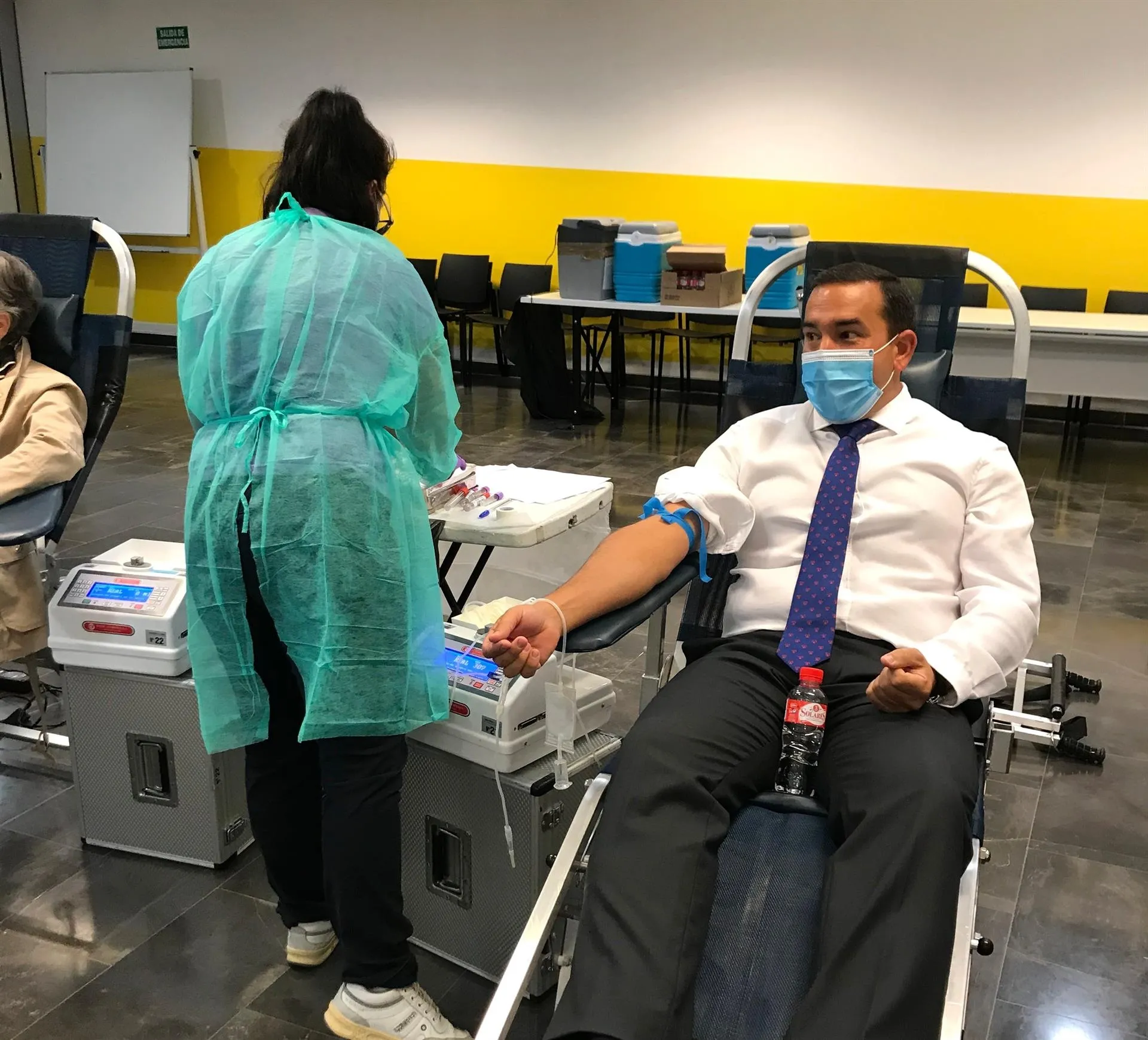 Foto 2 - La Delegaci&oacute;n de la Junta acoge una campa&ntilde;a de donaci&oacute;n de sangre en sus instalaciones