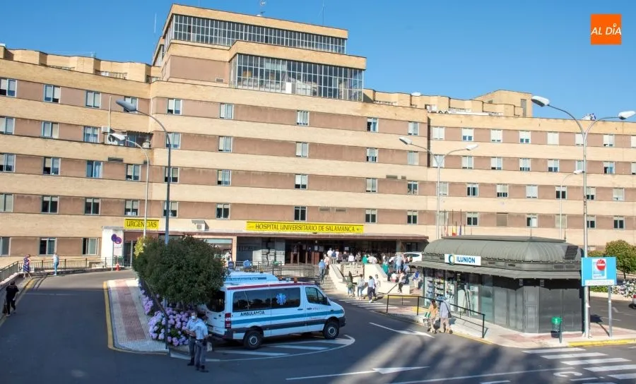 Hospital Clínico Universitario de Salamanca. Foto de archivo