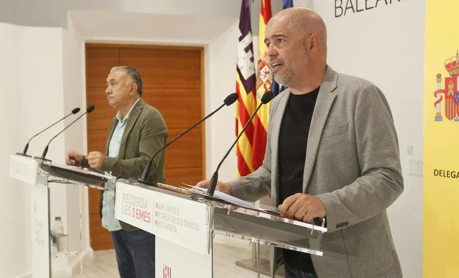 El secretario general de UGT y el de CCOO, Pepe Álvarez y Unai Sordo, en una imagen de archivo. Foto de Isaac Buj - EP