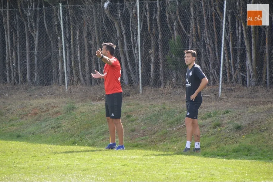 Foto 5 - El Salamanca UDS y Unionistas entrenan codo con codo a menos de un mes para que empiece la Liga