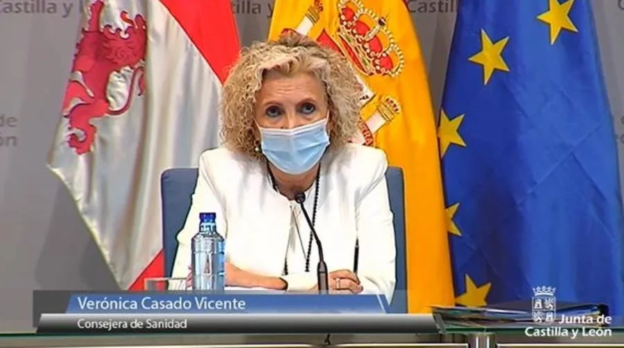 Verónica Casado, consejera de Sanidad